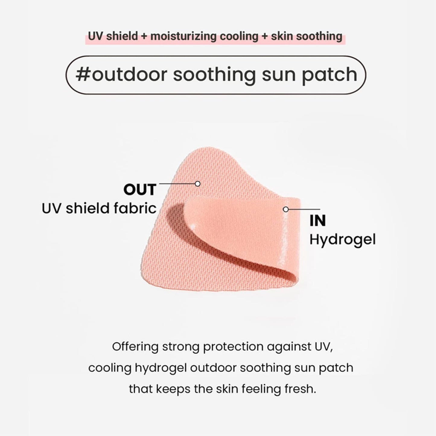 HEIMISH] Watermelon Soothing Sun Patch (5ea) | Outdoor Sun Patch with Strong UV Shield | Facial Golf Patch, UV Protection, Skin Soothing, hydrogel, Watermelon Extract, Kbeauty