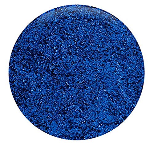 GLITTIES - Cobalt Blue - Loose Fine Glitter Powder (.008") - Great for Nail Art, Nail Polish, Gel, Gel Polish or Acrylic Nail Powder - Solvent Resistant - (30 Gram Jar)