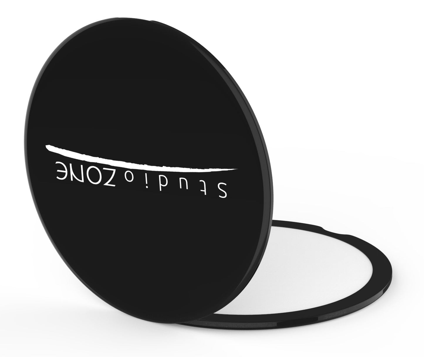 StudioZONE Best Compact Mirror - 10X Magnifying Makeup Mirror - Perfect for Purses - Travel - 2-Sided with 10X Magnifying Mirror and 1x Mirror - ClassZ Compact Mirror - 4 Inch Diameter