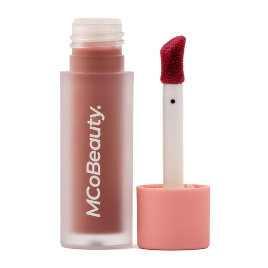 MCoBeauty Dream Liquid Dewy Blush, Nude Mauve, Radiant Flush for Fresh, Glowing Cheeks, Vegan, Cruelty Free Cosmetics