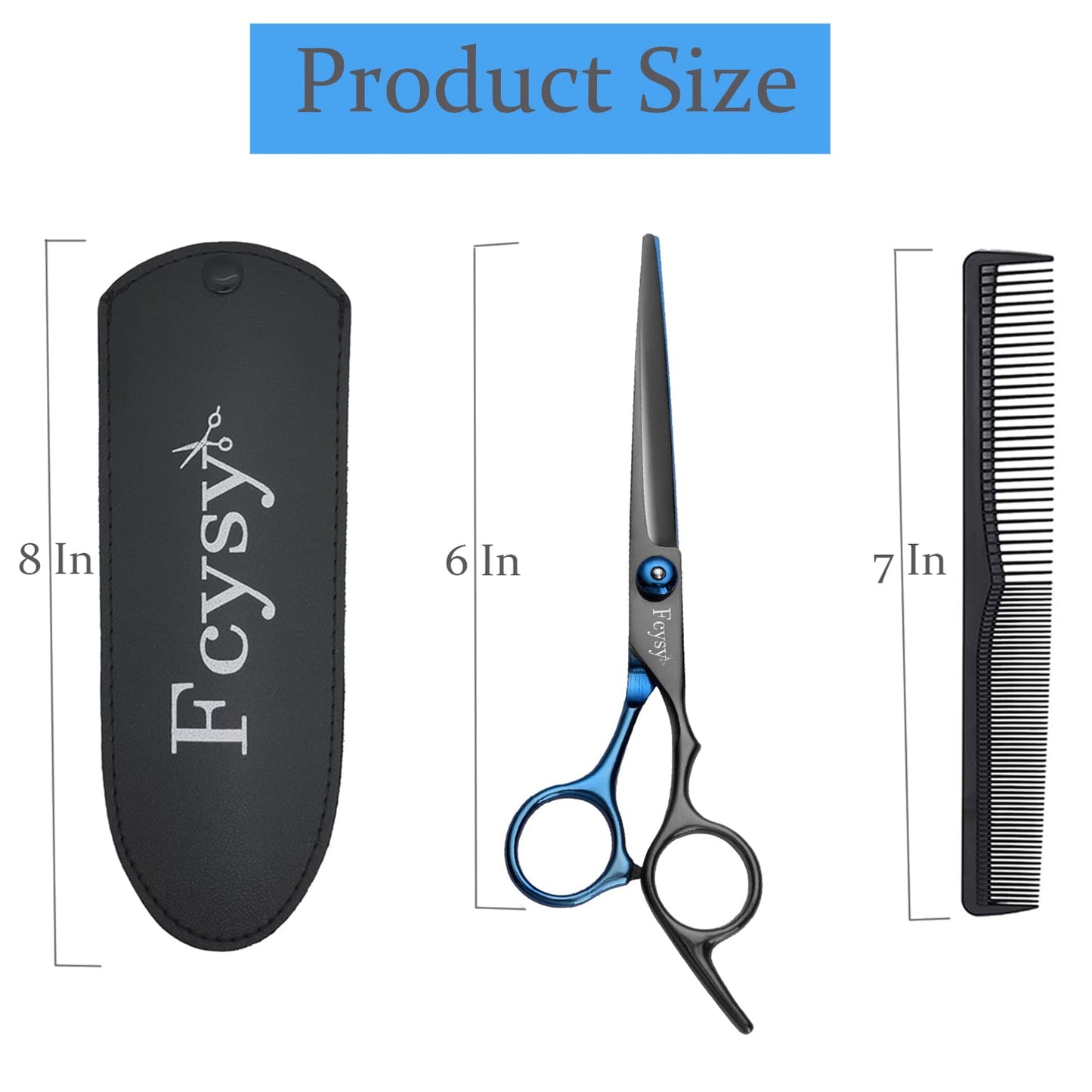 Hair Shears Hair Cutting Scissors, Haircut Scissors Professional Barber Scissors, Fcysy Sharp Hair Trimming Scissors Tijeras De Peluqueria Profesional, Hairdresser Scissors Hair Cut kit Beard Scissor