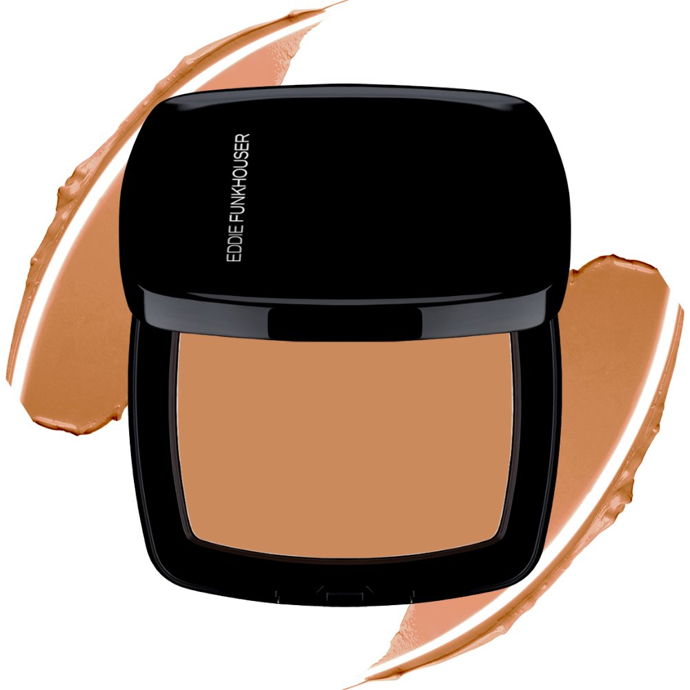 EDDIE FUNKHOUSER Oil Free Creme Foundation, Golden Dark, NET WT. 10 g / 0.3 oz.