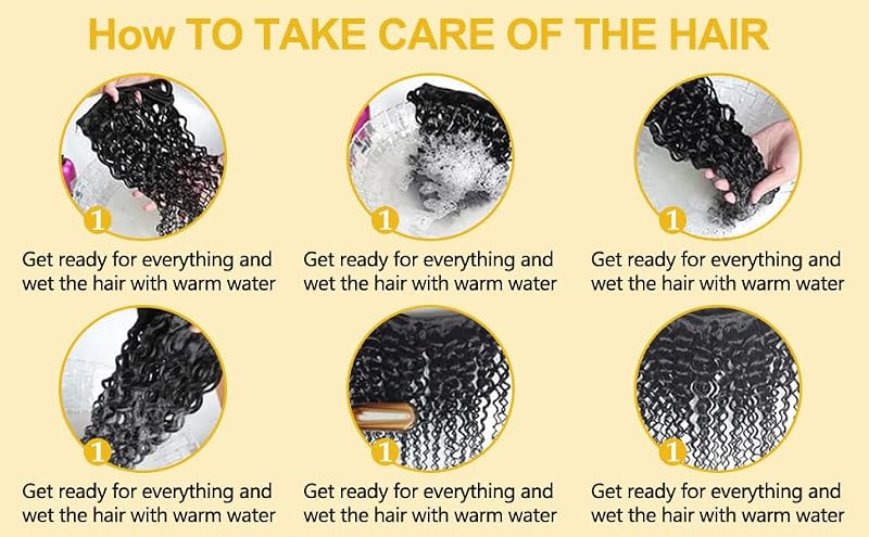 Burmese Curly Hair Bundles 14 16 18 Inch 3C4A Virgin Human Hair