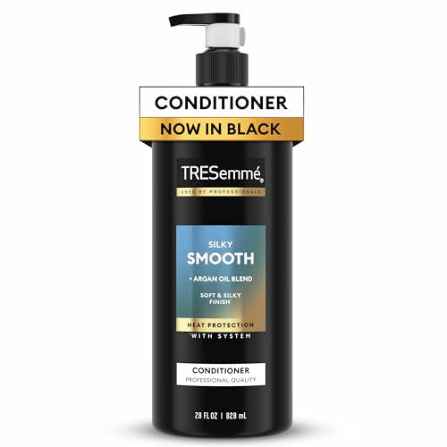 TRESemm? Silky & Smooth Anti-Frizz Conditioner for Frizzy Hair Formulated With Pro Style Technology 28 Fl Oz