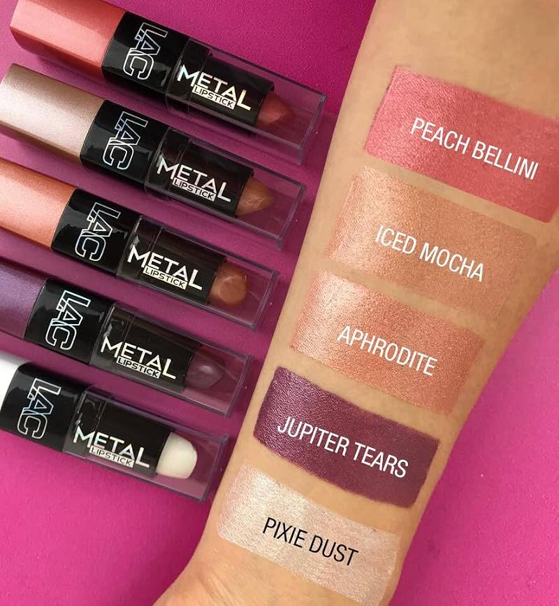 L.A. COLORS Metal Lipstick - Pixie Dust Metallic Shade