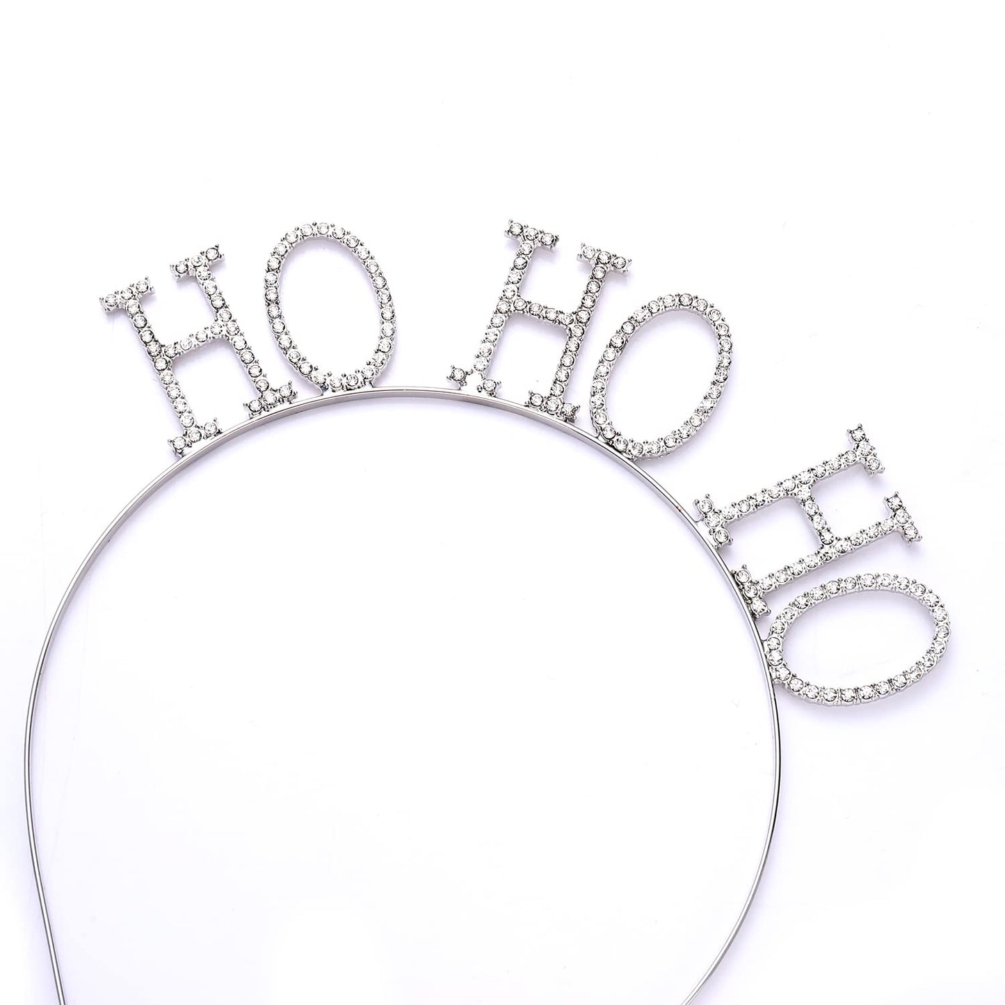 Christmas Headbands Xmas Rhinestone HOHOHO Hairbands Crystal Merry Christmas Crown Hair Hoop Reindeer Antlers Headpiece