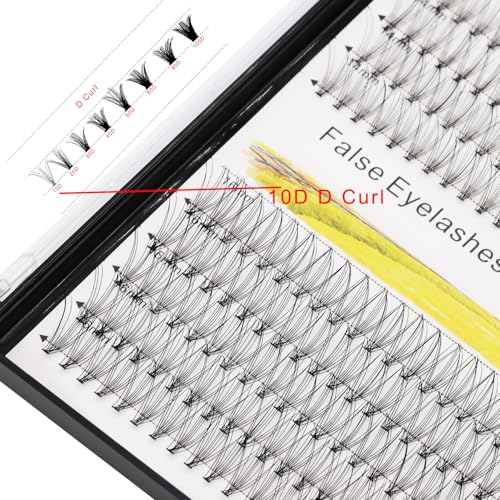¡æVayator 10-18mm Mixed Tray Mink Eyelash Extension Natural 3D Russian Volume Faux Eyelashes Individual 20D/30D/40D/50D To Choose 200pcs Clusters Lashes Makeup (10D-14+16mm Mixed)