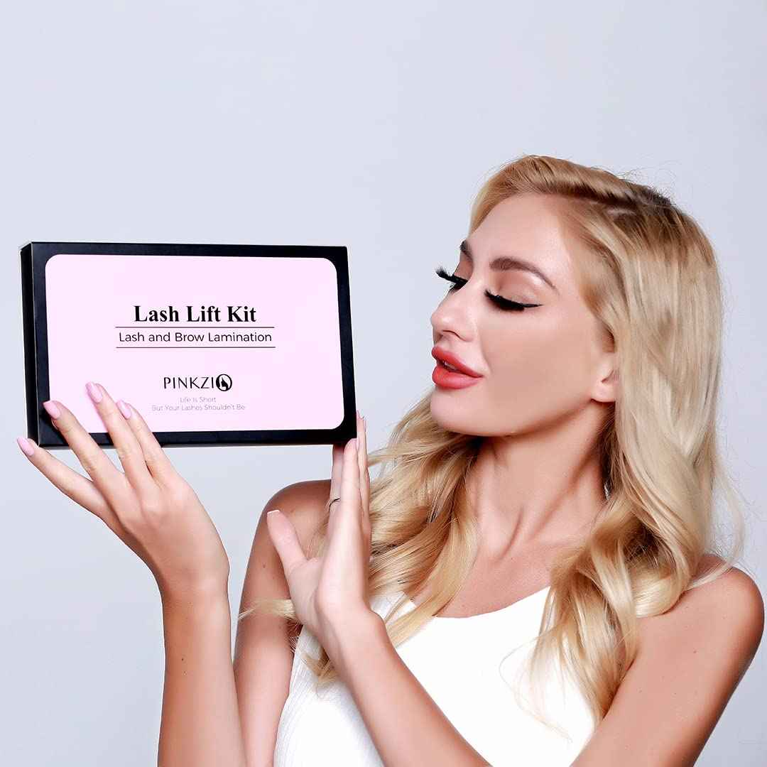 Lash Lift Eyelash Perm Curling Kit Tools – Eyelash Lift Kit with Glue | Semi-Permanent Lash Lifting for Natural Lashes | DIY at-Home or Salon Use | Long-Lasting & Gentle Formula