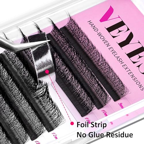 5D Premade Volume Lash Extensions D Curl 9-15mm Mix
