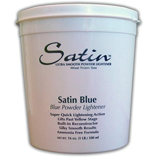 SATIN Satin Blue/bleach Powder Lightener 1 Lb Bag