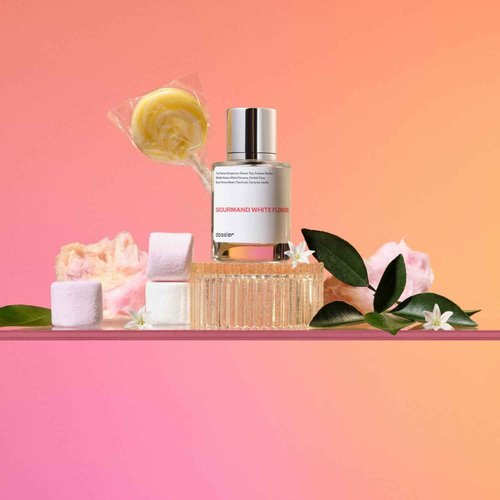 Dossier - Gourmand White Flowers - Eau de Parfum - Inspired by Viktor&Rolf's Flowerbomb - Perfume Luxury - Pure Infused - Paraben-Free - Vegan - For Women - Fragrance 1.7 Fl oz (Spray 50ml)