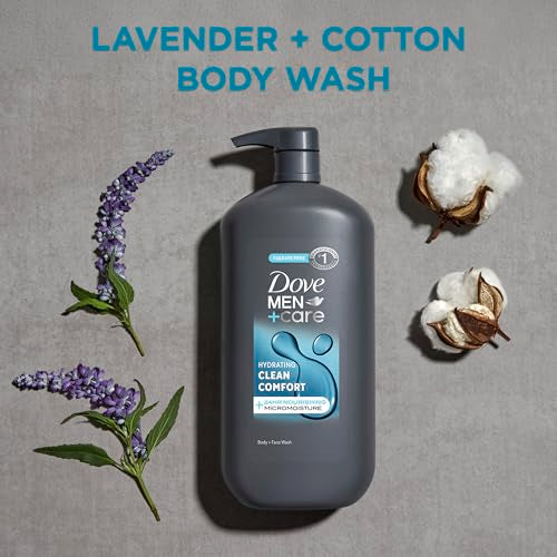 Dove Men+Care Clean Comfort Body & Face Wash 30 oz