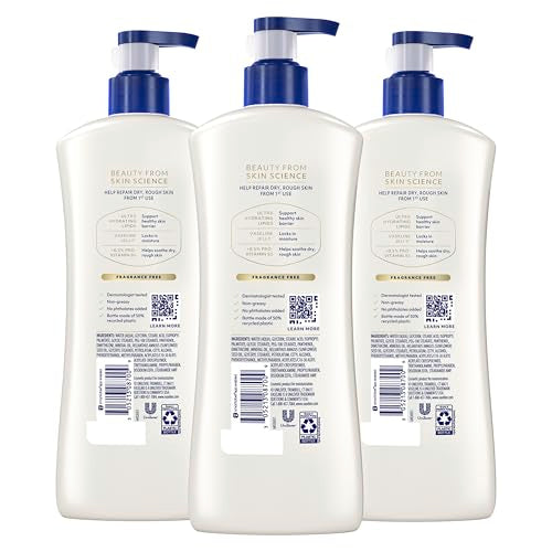 Vaseline Intensive Care Advanced Repair Body Lotion, 20.3 oz, Pack of 3