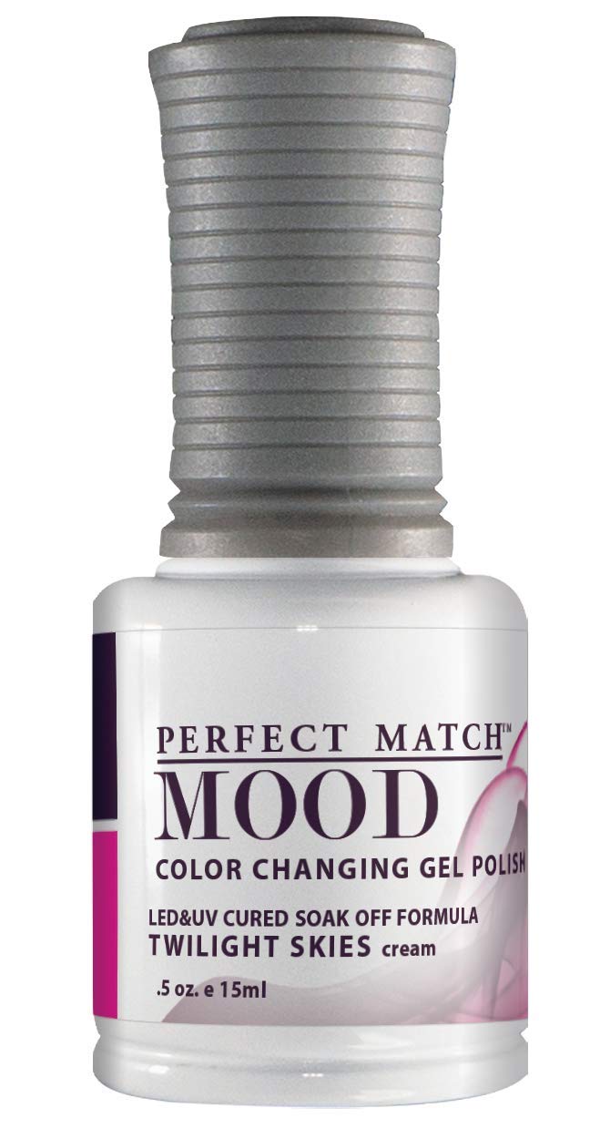 LeChat Perfect Match Mood Gel Polish, Twilight Skies, 0.5 Fl Oz