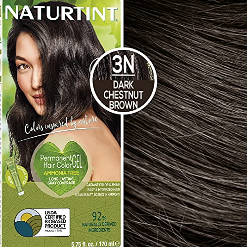 Permanent Hair Color - 3N, Dark Chestnut Brown, 5.45 oz (4 units Multi-Pack)