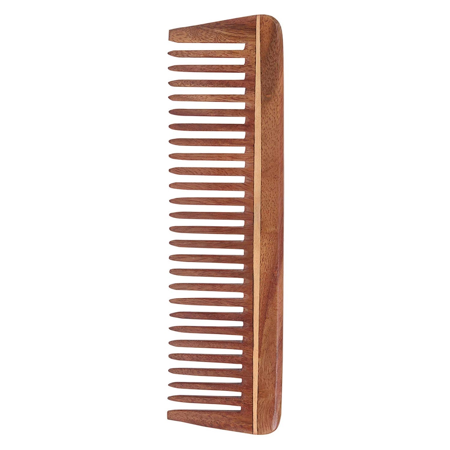 Svatv Handcrafted Rosewood Comb For Detangling Hair For Thick, Curly And Wavy Hair, Non-static And Eco-friendly With Wide Tooth For Grooming Hair Comb - (A-82A)