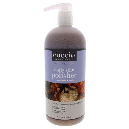 Cuccio Daily Skin Polisher (Vanilla Bean & Sugar, 32 Oz)