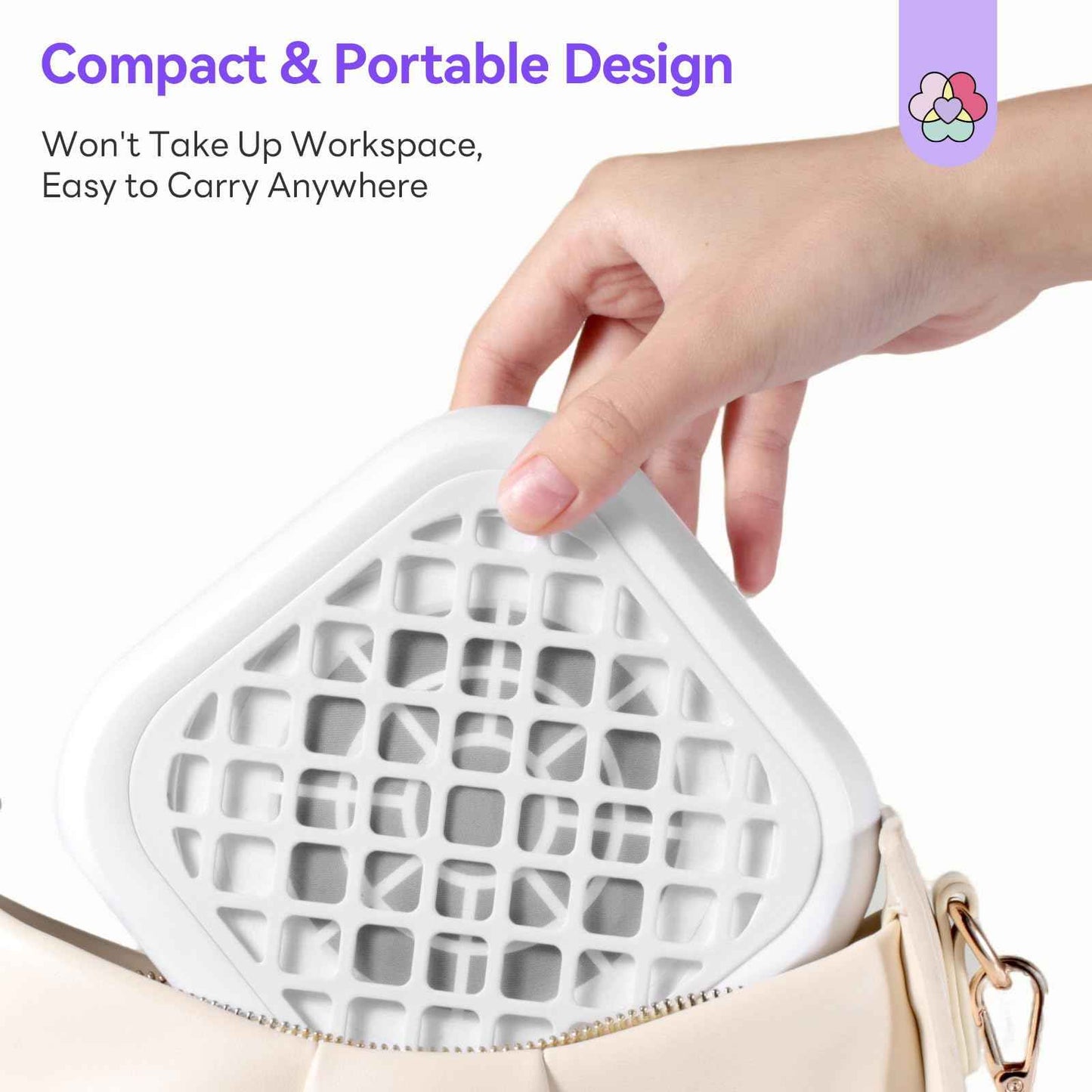 SAVILAND Nail Dust Collector:1000PA Dust Collector 5X Stronger Acrylic Dust Collector Nail Tech & Powerful Suction Nail Vacuum Dust Collector for Nail Tool 6000 RPM Nail Tech Must Have for Home Use