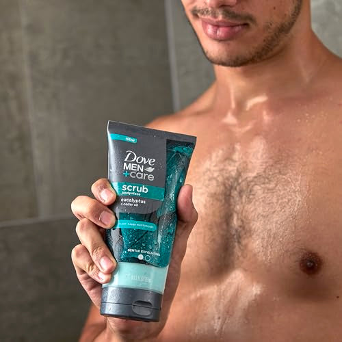 Dove Men+Care Body & Face Scrub Eucalyptus 9 oz