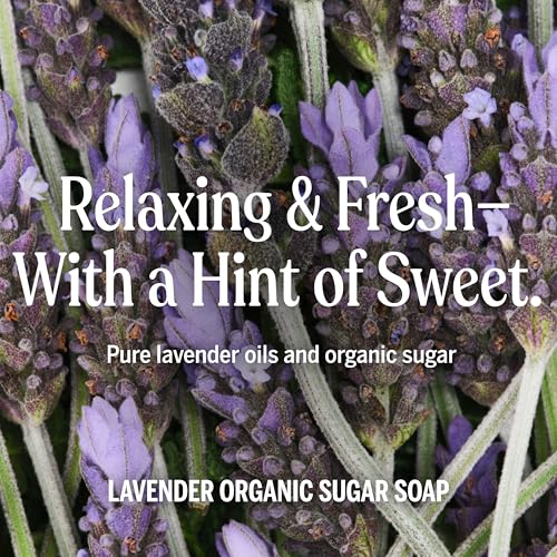 Dr. Bronner's Organic Lavender Sugar Soap, 64 oz