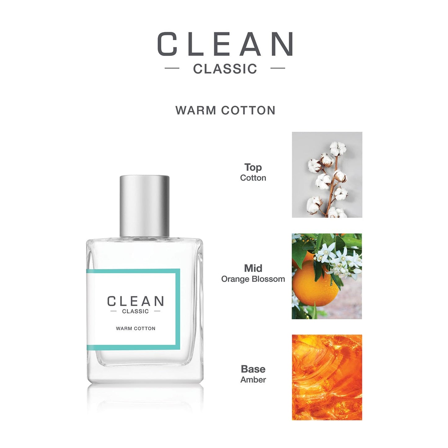 CLEAN CLASSIC Eau de Parfum Light, Casual Perfume Layerable, Spray Fragrance Vegan, Phthalate-Free, & Paraben-Free, 30mL