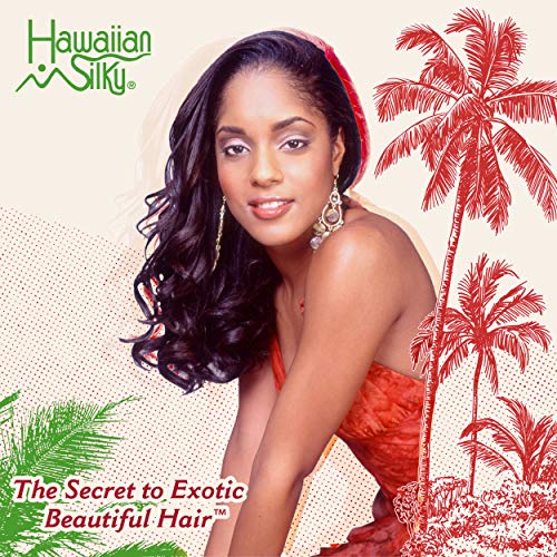 Hawaiian Silky Texturizing Gel Activator, 16 fl oz - Natural Protein Extracts to Style & Moisturize Dry and Damaged Hair - for Color Treated Hair - Good on Men, Women & Kids