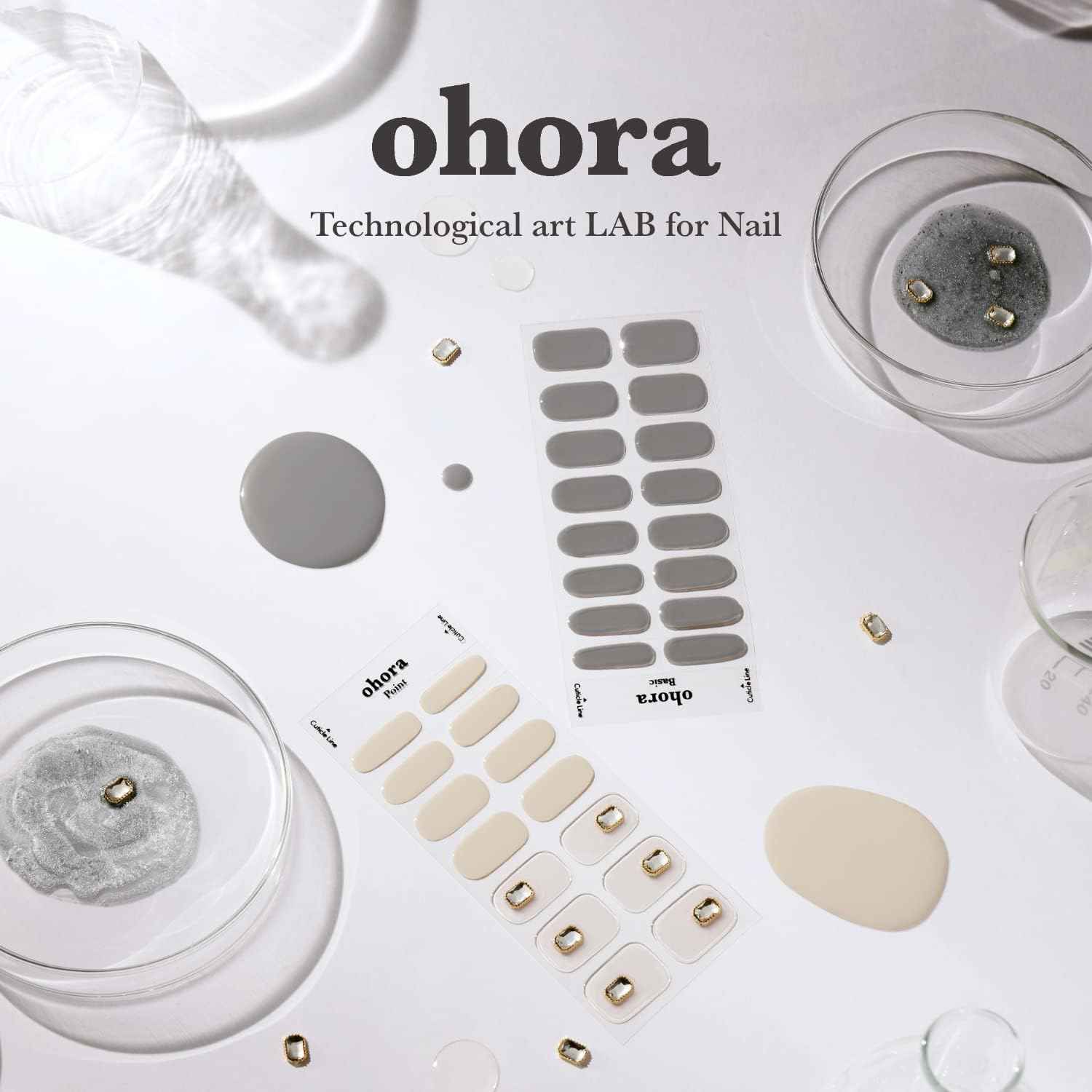 ohora Care LED Lamp for Semi Cured Gel Nail Strips - 6W Max, 2 Timers (45s / 60s), Portable Lamp for Curing Gel Nail Art, For Gel Stickers and Strips Only