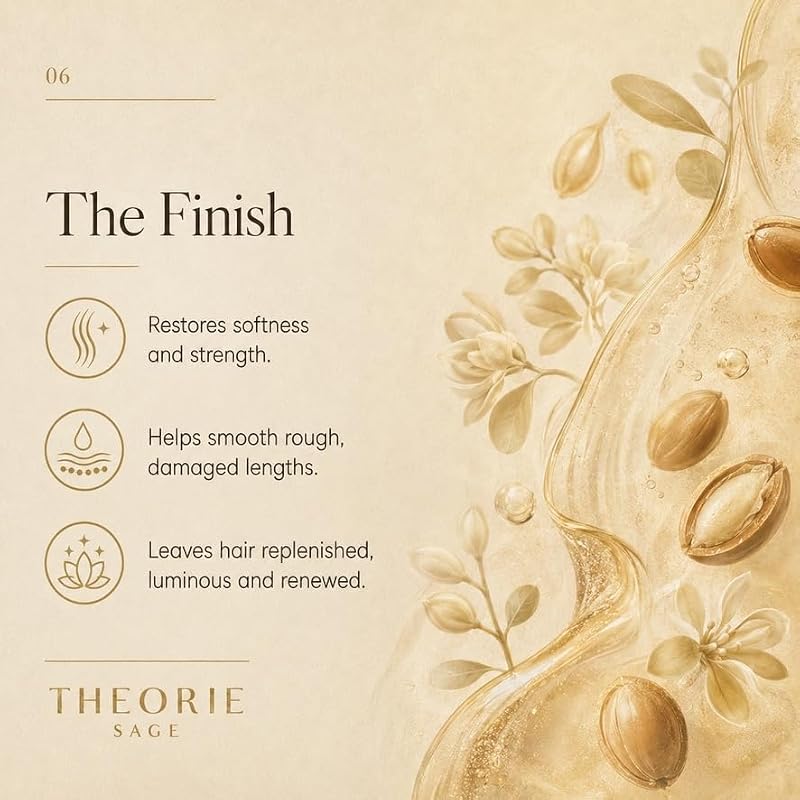 Theorie Argan Oil Shampoo & Conditioner Set 800mL