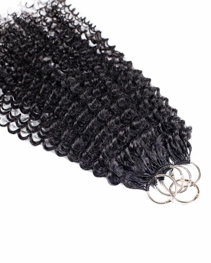 Kinky Curly Crochet Human Hair 14 Inch 100g