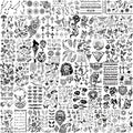 52 Sheets Temporary Tattoos for Kids & Adults – Tribal & Floral Designs