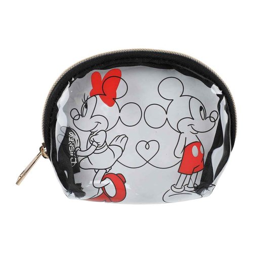 Bioworld Mickey 3-Piece Set Toiletry Bags with Clear PVC Makeup Bag