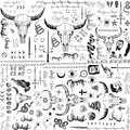 Malone Temporary Tattoos 6 Sheets, Rapper Face Tattoos
