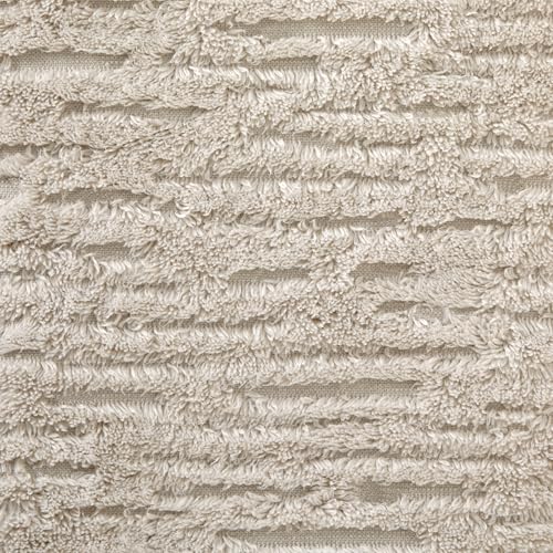 SKL Home CloudSoft Cotton 4-Piece Washcloth Set, Oatmeal