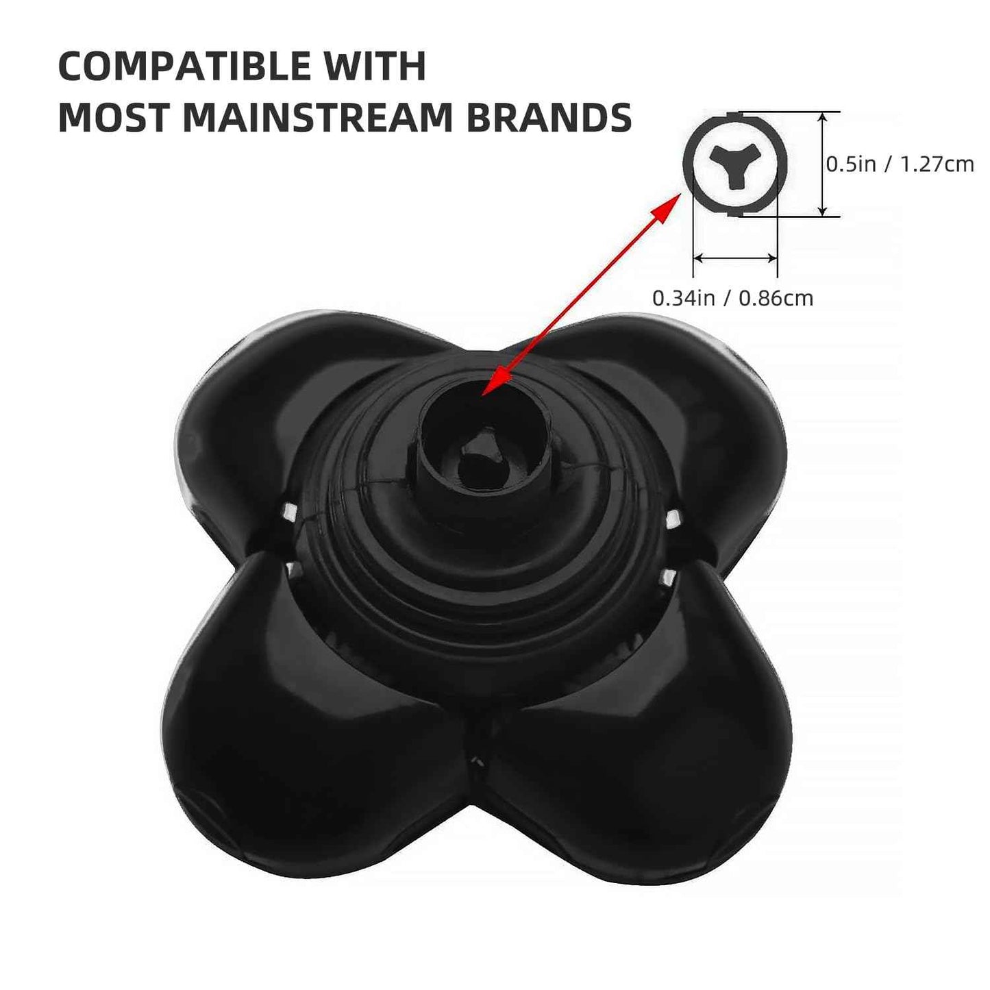 Freedom Grooming Bald Head Shaver Replacement Blades - Premium 5 Blade Shaver Heads for Bald Men, 3 Cleaning Brush, 3 Pack