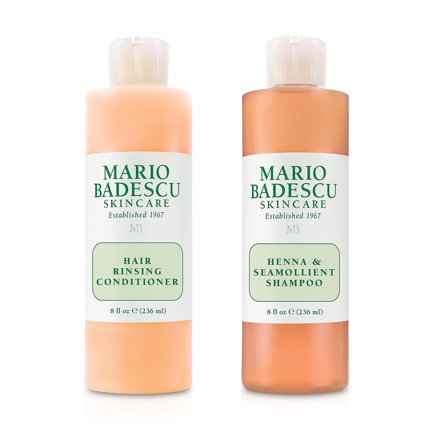 Bundle of Mario Badescu Hair Rinsing Conditioner + Mario Badescu Henna & Seamollient Shampoo