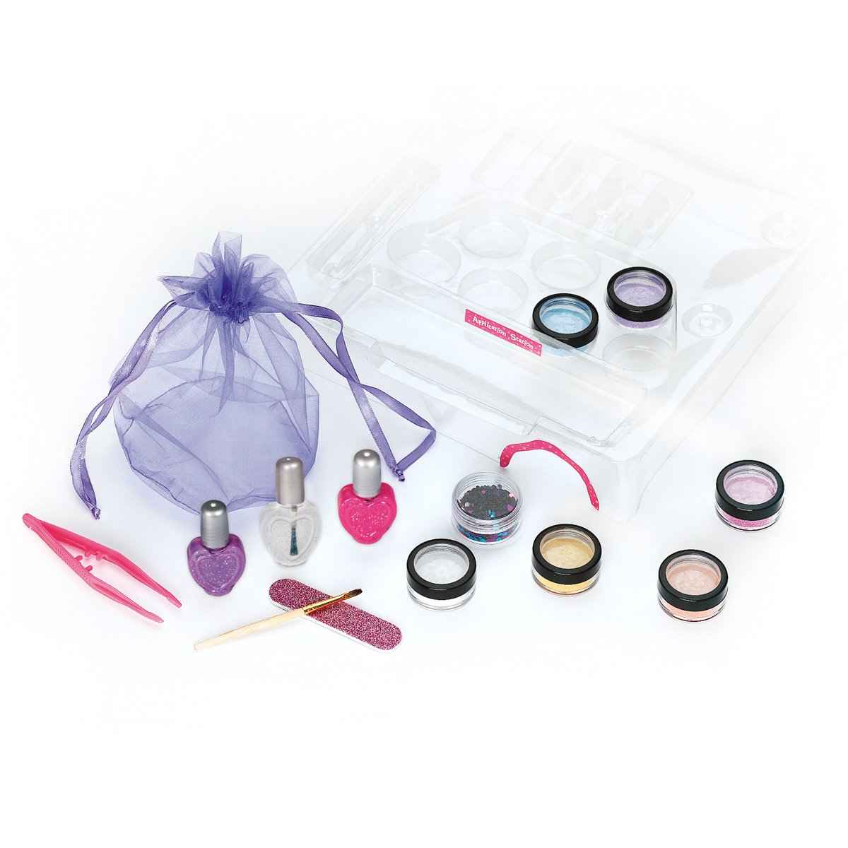 Creativity for Kids Glitter Nail Art - Glitter Manicure Kit for Kits (Ages 7+)