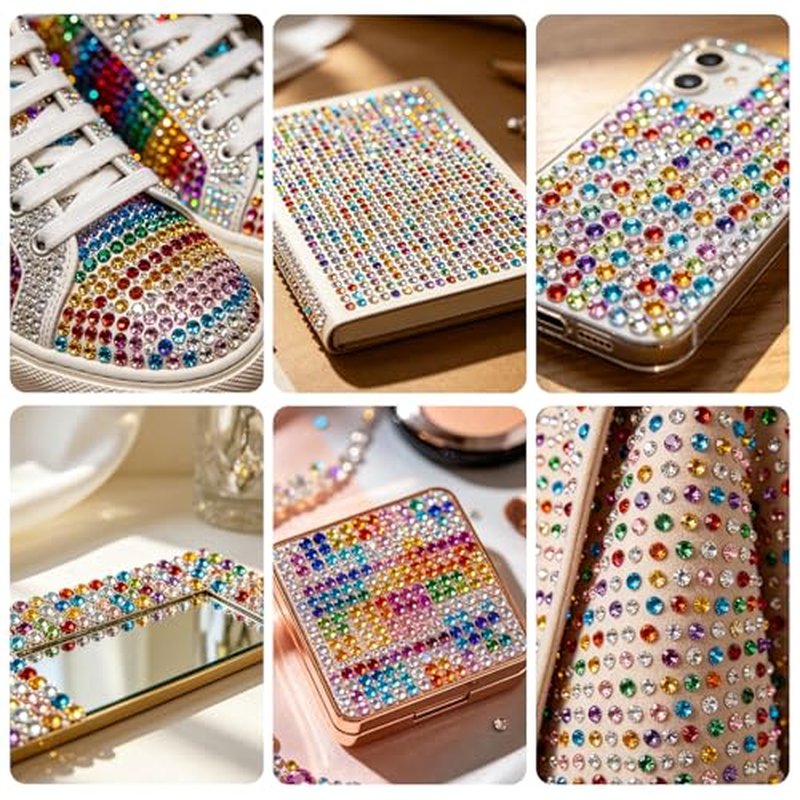 42 Colors Rhinestone Bedazzler Kit with B7000 Glue