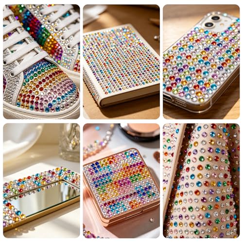 42 Colors Rhinestone Bedazzler Kit with B7000 Glue