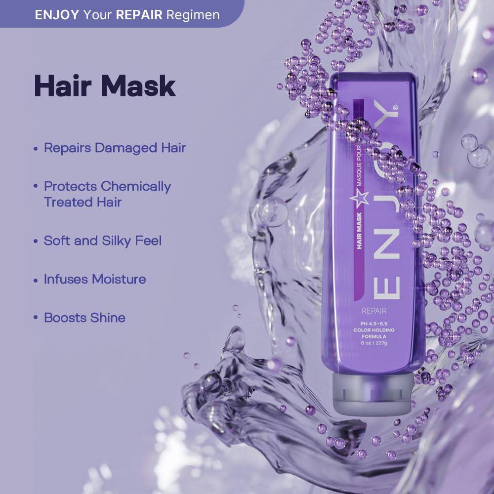 Enjoy Hair Mask 8 Ounce / 227 Grams