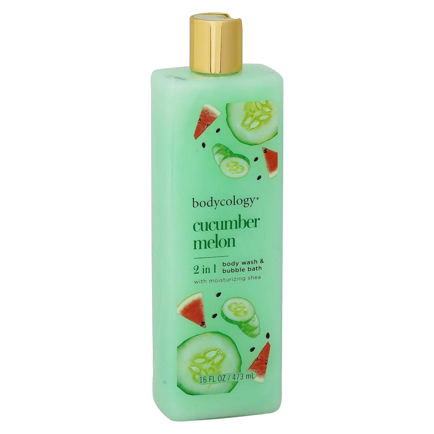 Bodycology Cucumber Melon Body Wash Women 16 oz