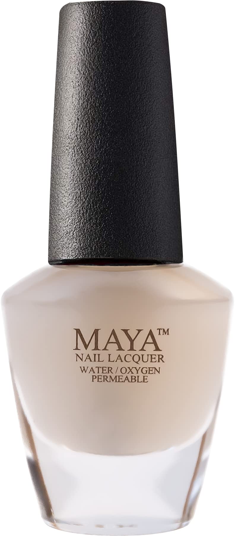 MAYA Cosmetics Halal Breathable Quick Dry Nail Polish, Vegan and Cruelty Free, Oxygen & Water Permeable Nail Lacquer, Non Toxic Gentle On Nails, Matte Top Coat