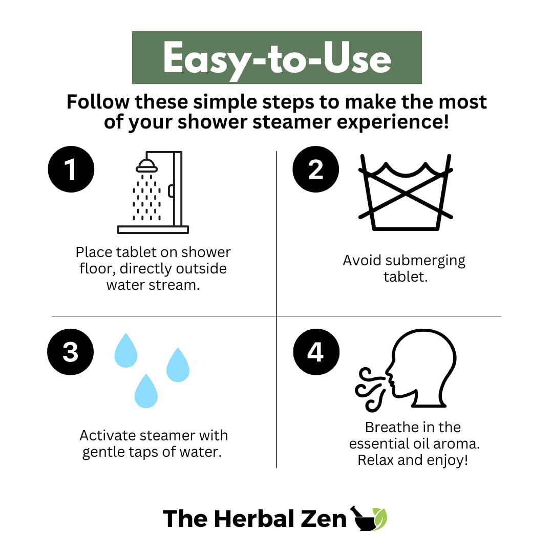 Aromatherapy Shower Steamers with Essential Oils, Made in The USA Shower Bombs, Shower Bomb Aromatherapy, Relaxing Gifts for Women, Spa Day Gifts, Birthday Gifts, Shower Bath Bombs