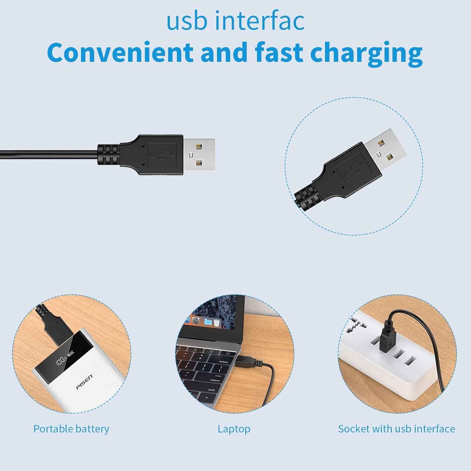 Replacement AREYZIN Charging Cord Compatible with AREYZIN Bikini Trimmer Women Electric Razor Charger Cable