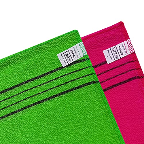 Korean Exfoliating Bath Mitt - Remove Dead Skin (Pack of 4)