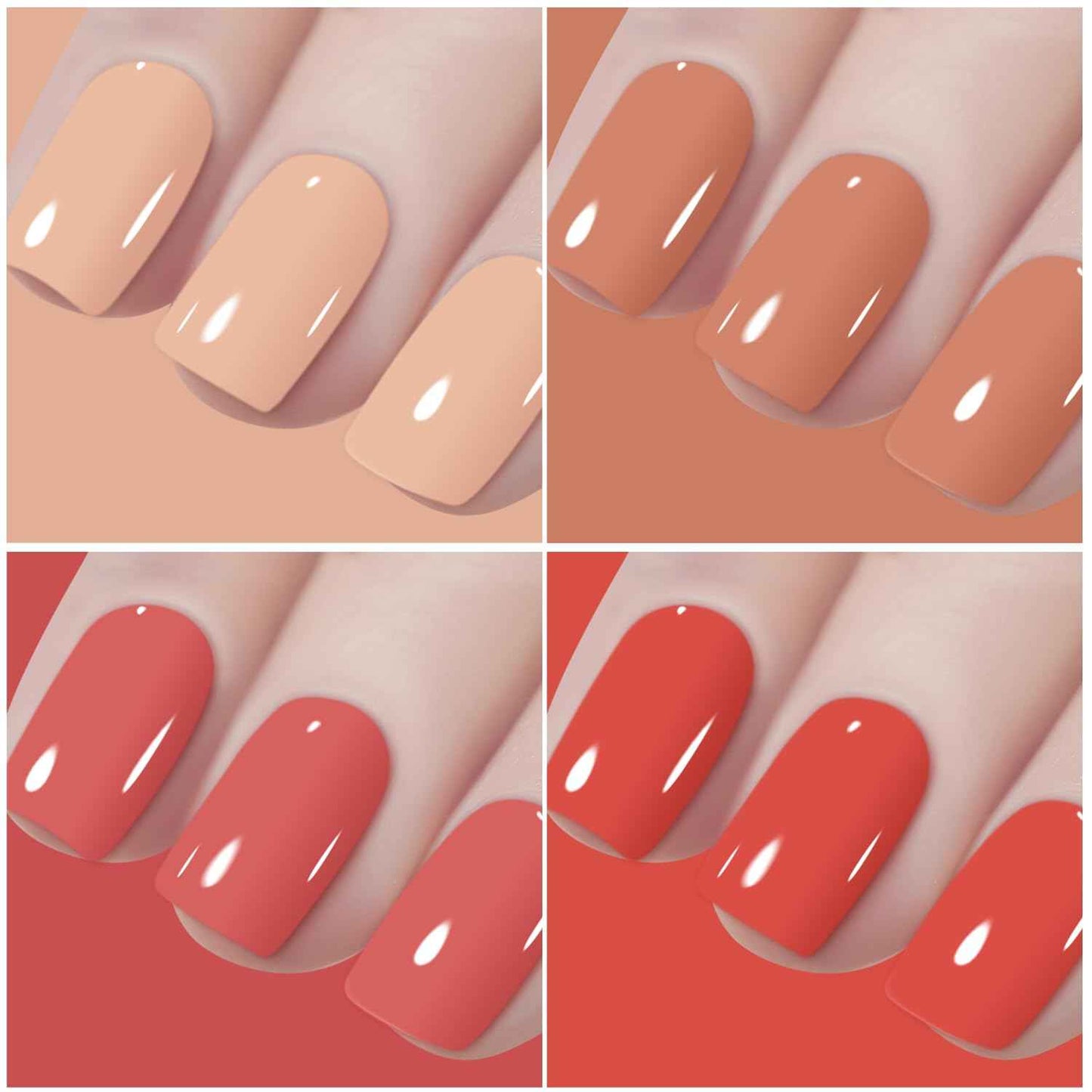 Vishine 48 Colors Gel Nail Polish Set, Autumn Winter Popular Nail Polish with Base Top Coat, Lasting UV LED Gel Polish Manicure Kit 8ml