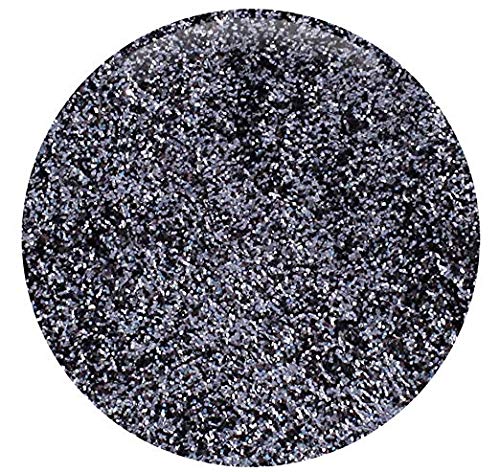 GLITTIES - Gunmetal - Gray Loose Fine Glitter Powder (.008") - Great for Nail Art, Nail Polish, Gel, Gel Polish or Acrylic Nail Powder - Solvent Resistant - (30 Gram Jar)