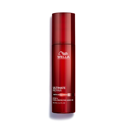 Wella Professionals ULTIMATE REPAIR 5-in-1 Protective Leave-In Treatment for Damaged Hair | Repairs, Smoothens Frizz, UV & Heat Protectant | For All Hair Types | 3.2 Fl Oz