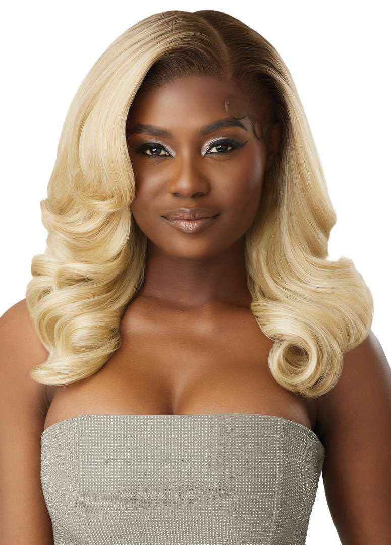 Outre Lace Front Wig - Melted Hairline - Swirlista - Swirl 108 (GOLDEN AMBER)