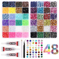 EBANKU 3mm Rhinestones Kit with 48000 Pcs for DIY Crafts