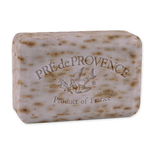 Pre de Provence Artisanal Soap Bar, Enriched with Organic Shea Butter, Natural French Skincare, Quad Milled for Rich Smooth Lather, Lavender, 8.8 Ounce